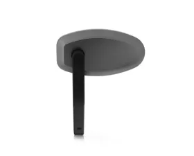 Rizoma Grey Reverse Retro Bar End Mirror