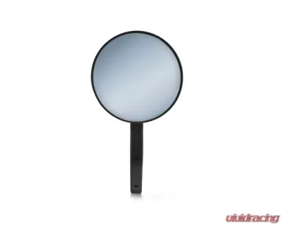 Rizoma Black-Silver Eccentrico Bar End Mirror - BS145AB