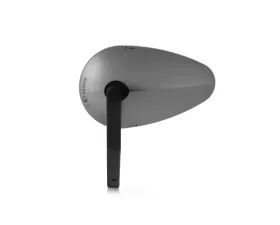 Rizoma Grey Reverse Radial Bar End Mirror