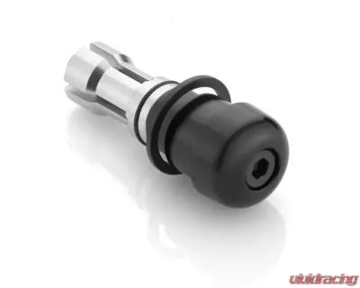 Rizoma BS831B 1" Universal Mirror Adapter Bar End Mount Anodized Black - BS831B