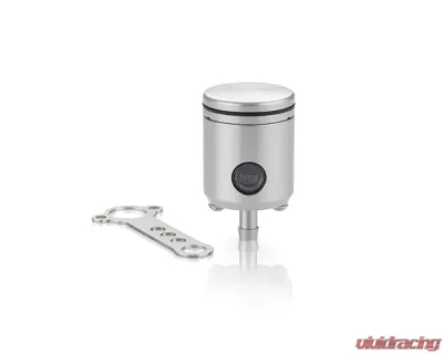 Rizoma Clutch Reservoir DOT Brake Fluid Silver Bottom Outlet - CT017A
