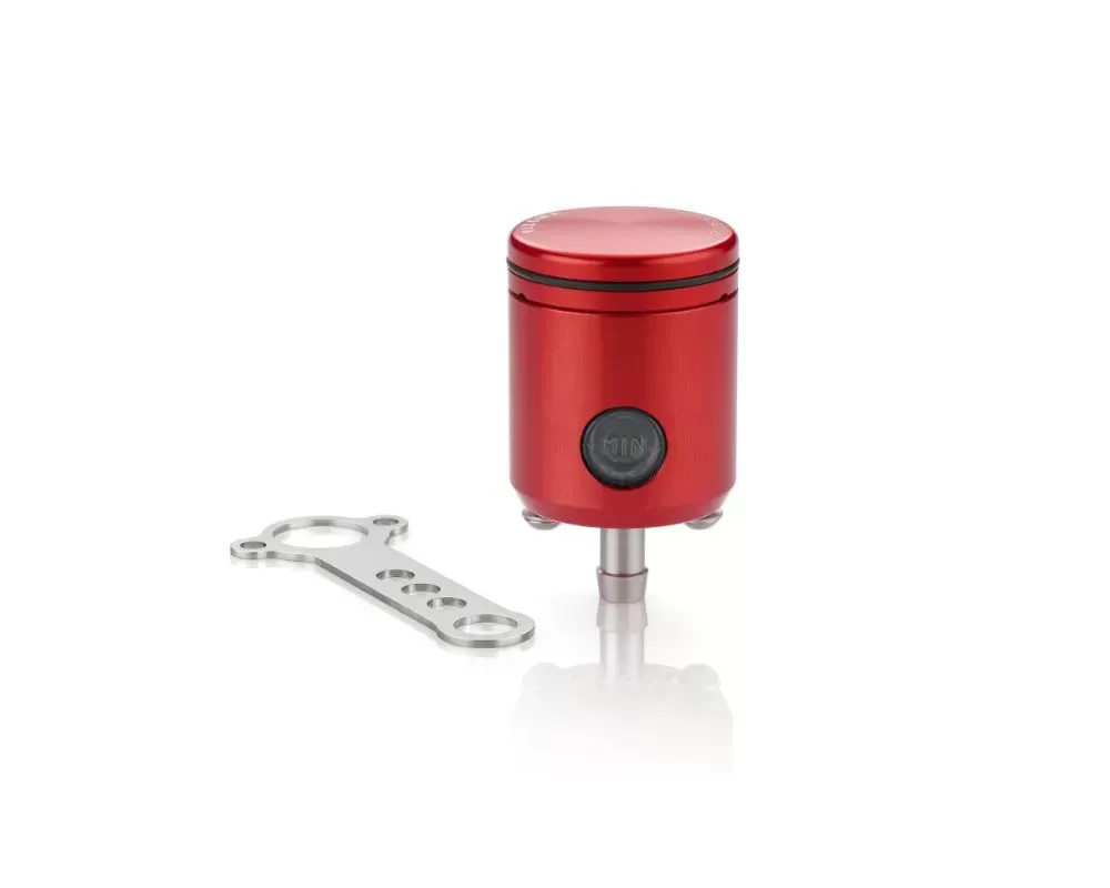 Rizoma Clutch Reservoir DOT Brake Fluid Red Bottom Outlet - CT017R
