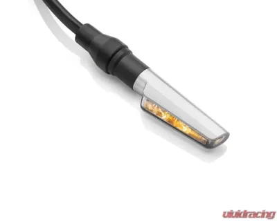Rizoma Corsa Amber Silver Turn Signal - FR110A