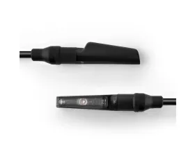 Rizoma Corsa Amber Black Turn Signal