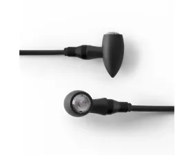 Rizoma Club Amber Black Turn Signal