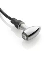 Rizoma Club Amber-Red Chrome Turn Signal                                     - FR155CH - Image 2