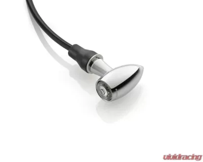 Rizoma Club Amber-Red Chrome Turn Signal - FR155CH
