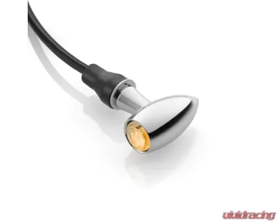 Rizoma Club Amber-Red Chrome Turn Signal - FR155CH
