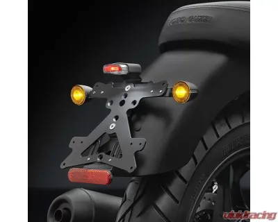 Rizoma Amber-Red Black Iride Turn Signal - FR165B