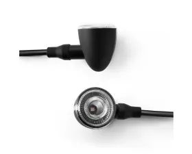 Rizoma Amber-Red Black Iride Turn Signal