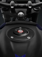 Rizoma Black Gas Tank Cap for Kawasaki Z650 Z900 2017-2021 TF011B                                     - TF011B - Image 2