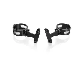 Rizoma Black Headlight Fairing Bracket for Harley Forty-Eight Sportster 2018-2021