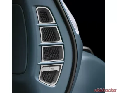 Rizoma Air Inlet Silver Covers Vespa GTS 300 Super 2019-2021 - ZVP012A