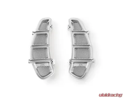 Rizoma Air Inlet Silver Covers Vespa GTS 300 Super 2019-2021 - ZVP012A