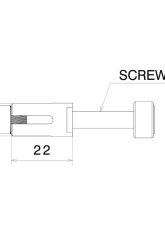 Rizoma End Mount Birror Mounting kit BMW R nine T | BMW R nine T 2014-2023                                     - LP325B - Image 2