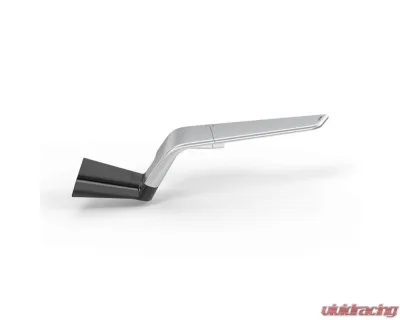 Rizoma Silver Anodized Stealth Mirror Pair for Ducati Panigale V4 2025 BSS043A - BSS043A