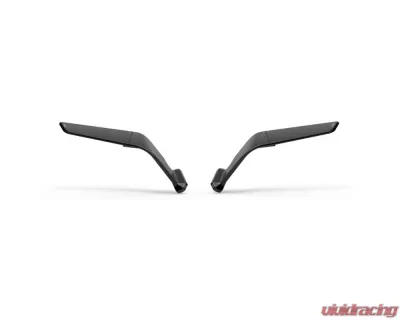 Rizoma Black Anodized Stealth Mirror Pair for Aprilia RS 457 2024-2025 BSS071B - BSS071B