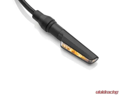 Rizoma Corsa Amber-Red Black Turn Signal - FR115B