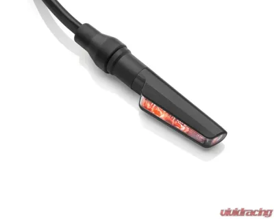 Rizoma Corsa Amber-Red Black Turn Signal - FR115B