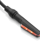 Rizoma Corsa Amber-Red Black Turn Signal                                     - FR115B - Image 7
