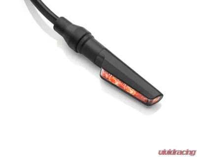 Rizoma Corsa Amber-Red Black Turn Signal - FR115B