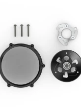 Rizoma ZDM181A Silver Anodized Clutch Cover for Ducati Panigale V4 2025                                     - ZDM181A - Image 3