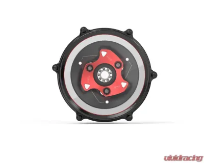 Rizoma Vulcan Red Anodized Clutch Cover for Ducati Panigale V4 2025 ZDM181R - ZDM181R
