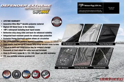 Nelson-Rigg Defender Extreme Cover - DEX-2000-02-MD