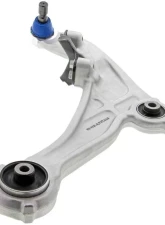 Mevotech Supreme Control Arm and Ball Joint Assembly Nissan Altima Front Left Lower 2007-2013                                     - CMS30154 - Image 2