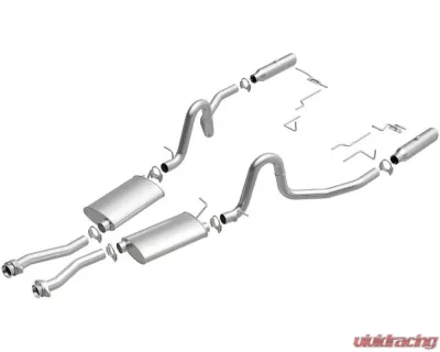 BRExhaust Direct-Fit Exhaust System Ford Mustang 4.6L | 5.0L 1994-1998 - 106-0517