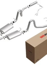 BRExhaust Direct-Fit Exhaust System Ford Mustang 4.6L | 5.0L 1994-1998                                     - 106-0517 - Image 2