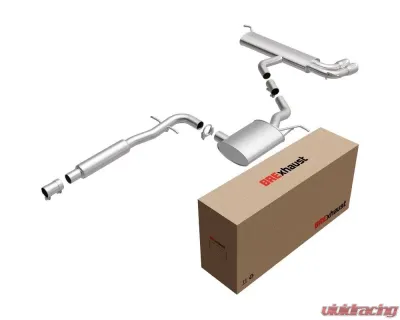 BRExhaust Direct-Fit Exhaust System Volkswagen Golf | Rabbit 2.5L 2006-2014 - 106-0554