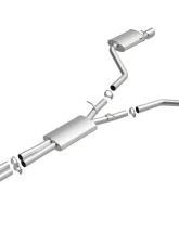 BRExhaust Direct-Fit Exhaust System Chrysler 300 | Dodge Charger/Magnum 2005-2010                                     - 106-0556 - Image 2