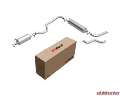 BRExhaust Direct-Fit Exhaust System Volvo 240 L4 2.3L 1990-1993 - 106-0631