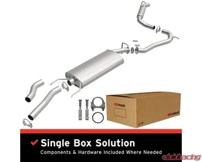 BRExhaust Direct-Fit Replacement Exhaust Kit Toyota RAV4 2006-2012 - 106-0717