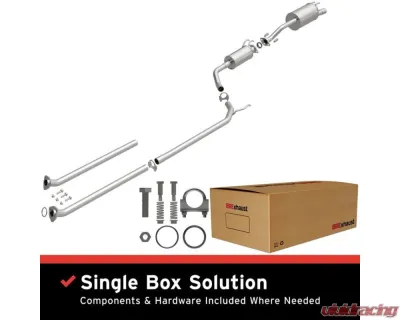 BRExhaust Direct-Fit Replacement Exhaust Kit Honda Civic 1.8L 2006-2011 - 106-0719