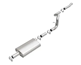 BRExhaust Direct-Fit Replacement Exhaust Kit Honda CR-V 2.4L 2002-2006