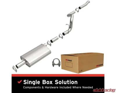 BRExhaust Direct-Fit Replacement Exhaust Kit Honda CR-V 2.4L 2002-2006 - 106-0722