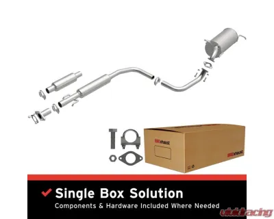 BRExhaust Direct-Fit Replacement Exhaust Kit Chevrolet Aveo | Pontiac Wave5 | Suzuki Swift 1.6L 2004-2011 - 106-0723
