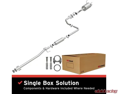 BRExhaust Direct-Fit Replacement Exhaust Kit Honda Civic 1992-2000 - 106-0724