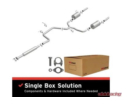 BRExhaust Direct-Fit Replacement Exhaust Kit Chevrolet Monte Carlo | Pontiac Grand Prix 1997-2005 - 106-0725