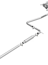 BRExhaust Direct-Fit Replacement Exhaust Kit Nissan Altima 2.4L 1998-2001                                     - 106-0728 - Image 2