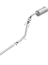 BRExhaust Direct-Fit Replacement Exhaust Kit Hyundai Accent | Kia Rio 2006-2011                                     - 106-0741 - Image 2