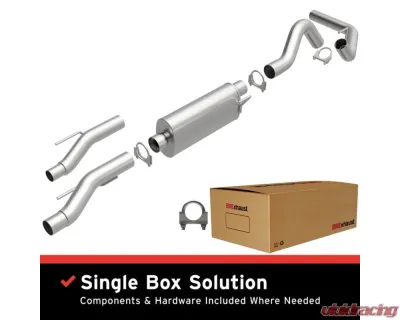BRExhaust Direct-Fit Replacement Exhaust Kit Ford F-150 2015-2023 - 106-0745