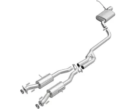 BRExhaust Direct-Fit Replacement Exhaust Kit Jeep Grand Cherokee 2014-2022