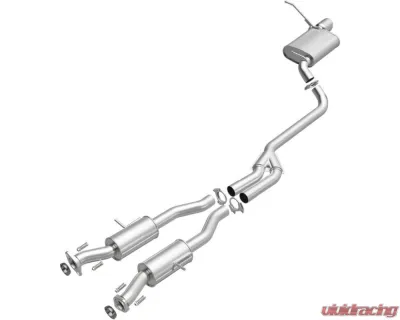 BRExhaust Direct-Fit Replacement Exhaust Kit Jeep Grand Cherokee 2014-2022 - 106-0750