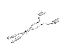 BRExhaust Direct-Fit Replacement Exhaust Kit Dodge Durango 2011-2013