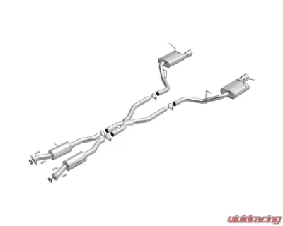 BRExhaust Direct-Fit Replacement Exhaust Kit Dodge Durango 2011-2013 - 106-0768