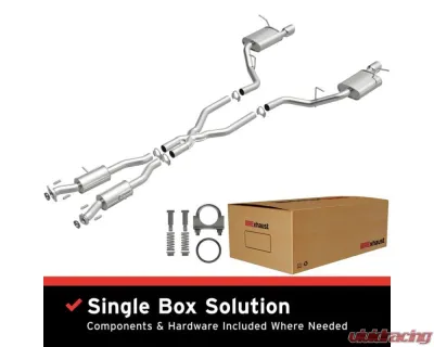 BRExhaust Direct-Fit Replacement Exhaust Kit Dodge Durango 2011-2013 - 106-0768