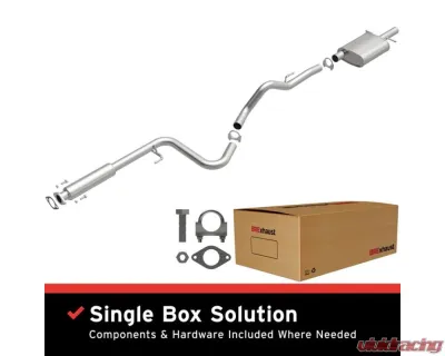BRExhaust Direct-Fit Replacement Exhaust Kit Chevrolet Cobalt | Pontiac G5 2005-2010 - 106-0770